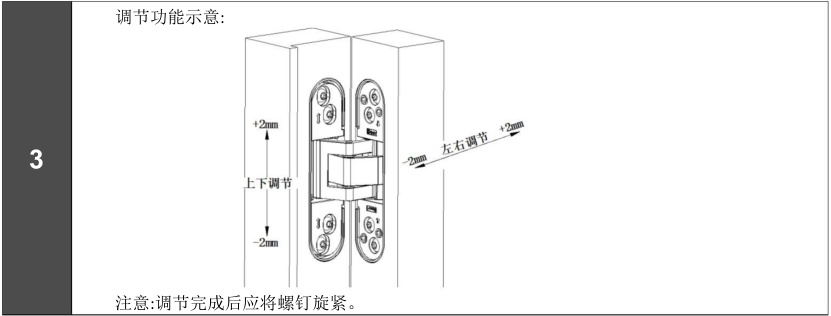 180度重型可调暗铰链尺寸图